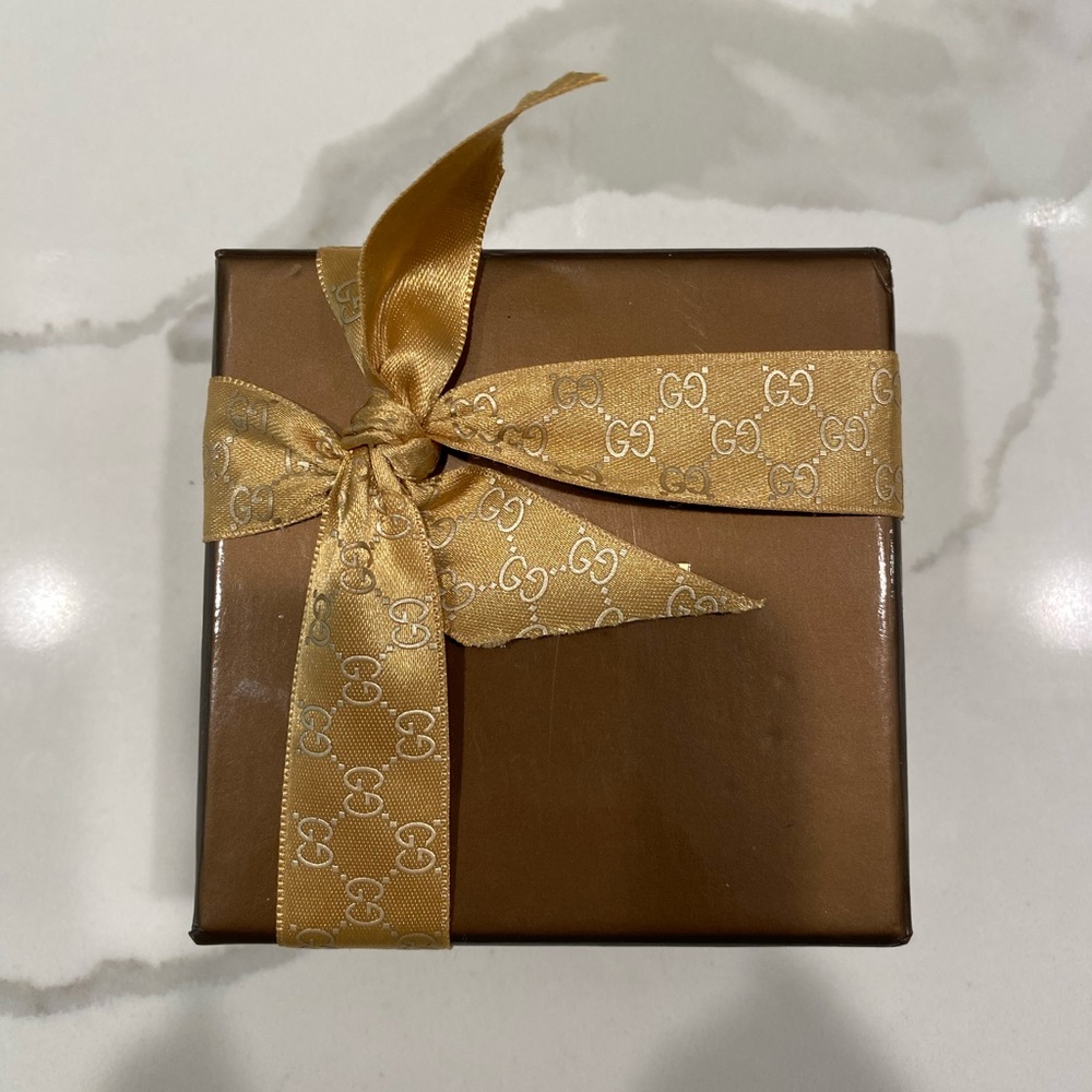 Gucci Ring Box and Velvet Pouch